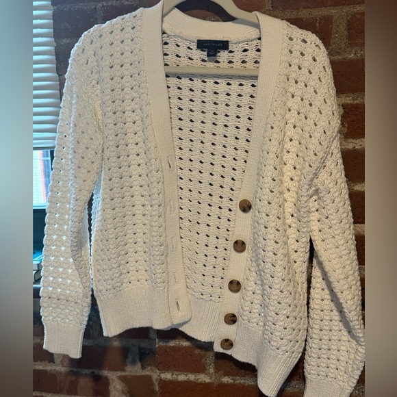 Ann Taylor Crochet Cardigan - Picture 3 of 4